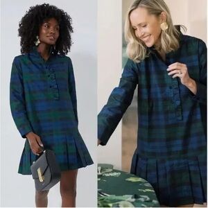 NEW! Tuckernuck Blackwatch Tate Mini Drop waist Dress size medium